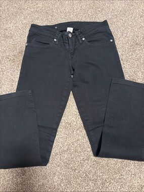 Nobody Women's Black Straight-Leg Jeans